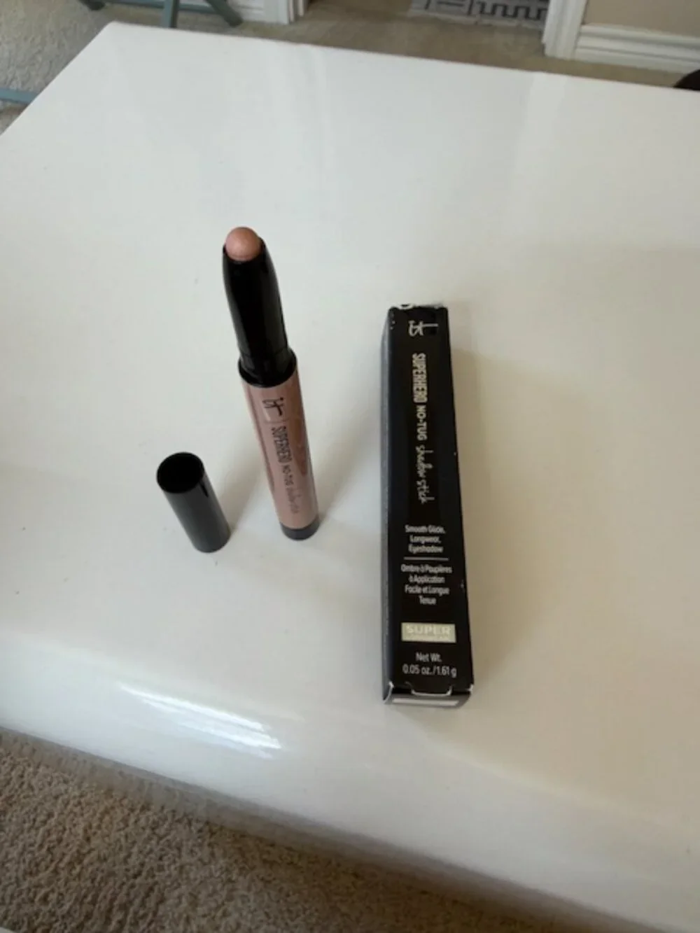 IT Cosmetics Superhero No-Tug Longwear Eyeshadow Stick - Silk Armour